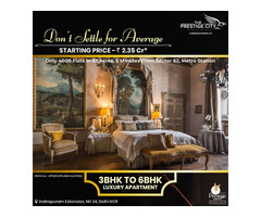 The Prestige City | 4 BHK Luxury Apartments in Indirapuram Extension