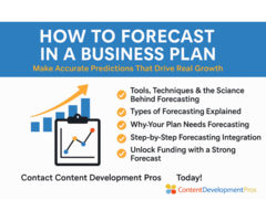 How to Forecast in a Business Plan — The Right Way