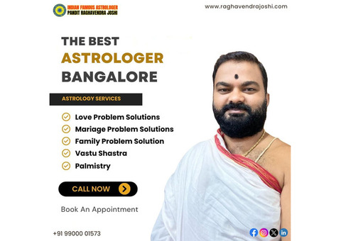 Best Astrologer in Bangalore—Raghavendrajoshi.com