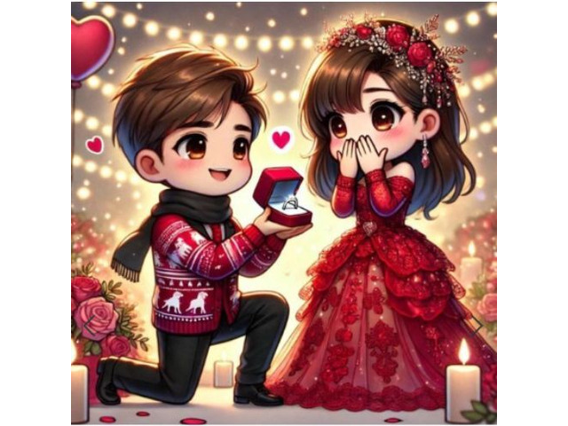 Marriage Proposal Wave Projector