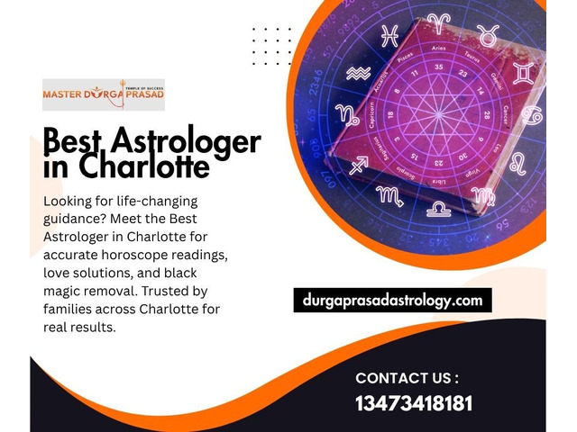 Best Astrologer in Charlotte – Top-Rated Vedic Expert