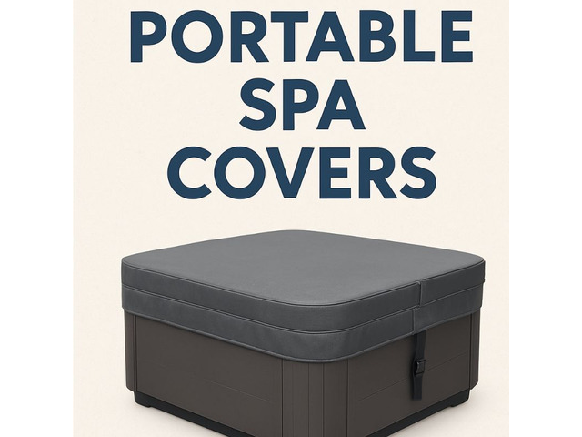 Portable spa covers