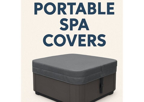 Portable spa covers