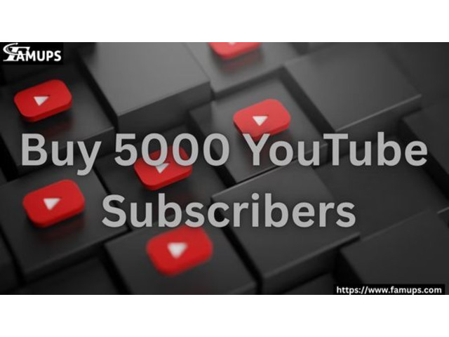 Achieve Channel Growth with Buy 5000 YouTube Subscribers