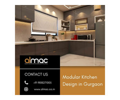 Stylish and Functional Modular Kitchen Design in Gurgaon