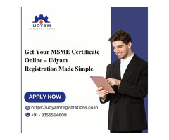 Get Your MSME Certificate Online – Udyam Registration Made Simple