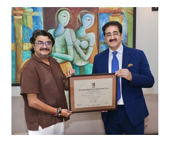 Renowned Filmmaker Ujjwal Chatterjee Visits Marwah Studios, Honoured