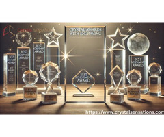 Celebrate Achievements with Crystal Awards with Engraving