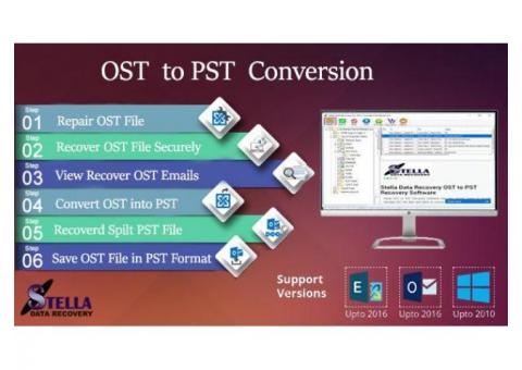 Move ost to pst software