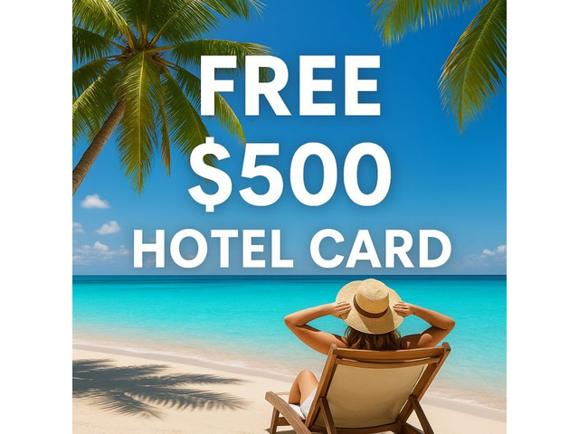Free Hotel Discount Card – Limited Giveaway
