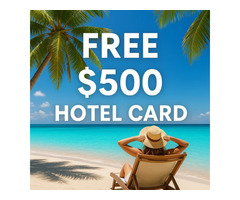 Free Hotel Discount Card – Limited Giveaway