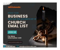 Widen your client network with AverickMedia’s Church Email List