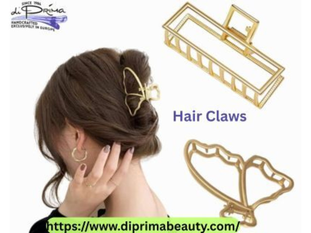 Trendy Hair Claws by DiPrima Beauty for Women and Girls