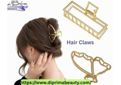 Trendy Hair Claws by DiPrima Beauty for Women and Girls