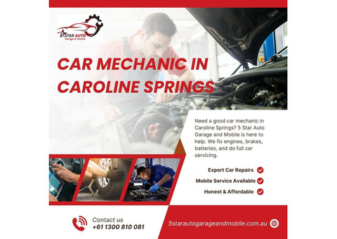 Professional Car Mechanic in Caroline Springs