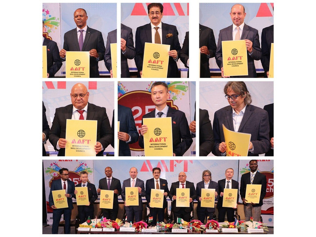 World Joins Hands as AAFT Open International Skill Development Council