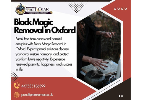 Black Magic Removal in Oxford – Restore Energy & Peace