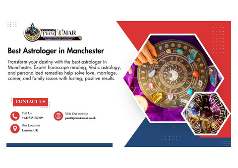 Best Astrologer in Manchester – Trusted Horoscope Consultant