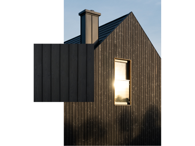 Zeitlose Designlösungen mit Verkohltes Holz