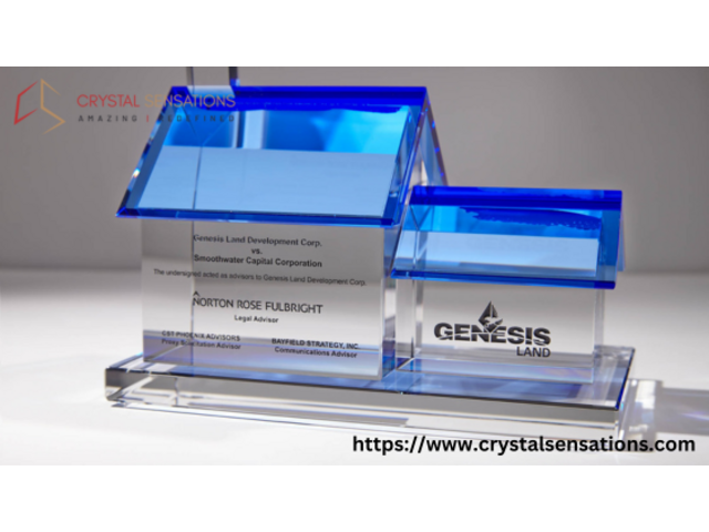 Elegant Recognition Awards with Custom Crystal Trophy Designs