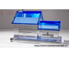 Elegant Recognition Awards with Custom Crystal Trophy Designs