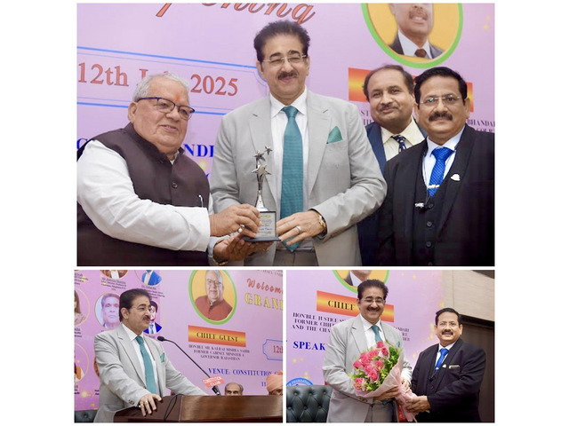 Dr. Sandeep Marwah Speaks on the Rising Indian Economy at New Delhi