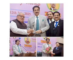 Dr. Sandeep Marwah Speaks on the Rising Indian Economy at New Delhi
