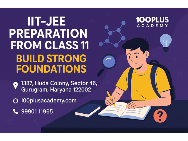 IIT-JEE Preparation From Class 11 | Build Strong Foundations