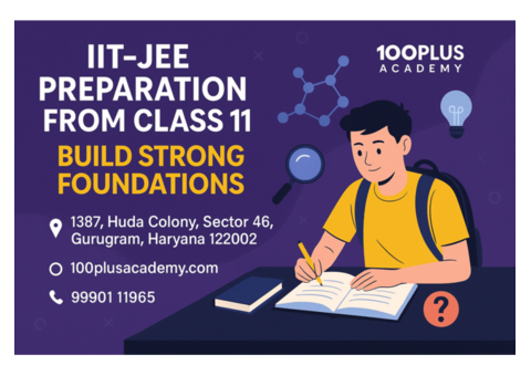 IIT-JEE Preparation From Class 11 | Build Strong Foundations