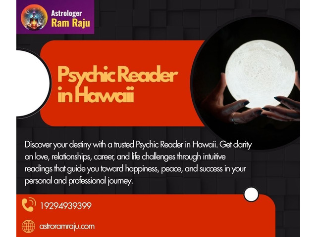 Professional Psychic Reader in Hawaii for Life Guidance
