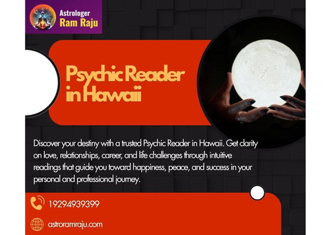 Professional Psychic Reader in Hawaii for Life Guidance