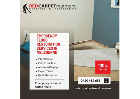 Reliable Emergency Flood Restoration Services in Melbourne