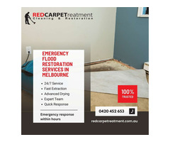 Reliable Emergency Flood Restoration Services in Melbourne