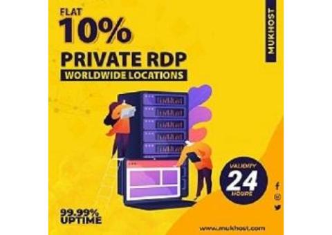 10% Off Private RDP server