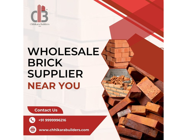 Affordable and Durable: Wholesale Brick Supplier Near You