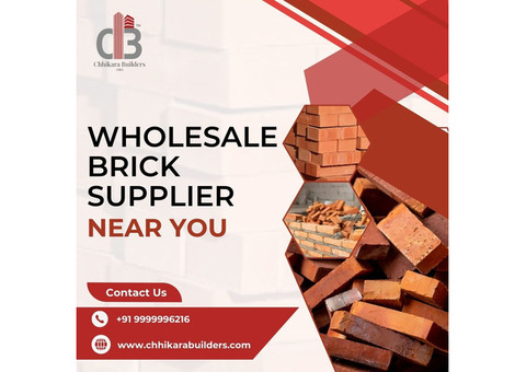 Affordable and Durable: Wholesale Brick Supplier Near You