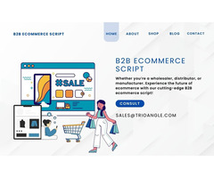 Power Your Online B2B Marketplace with B2B eCommerce Script!
