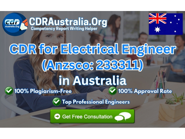 CDR for Electrical Engineer (Anzsco: 233311) - CDRAustralia.Org
