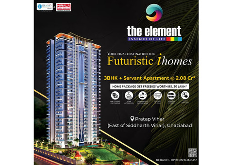 Flat in Siddharth vihar - The Element