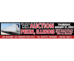 Don’t Miss the Upcoming Trailer Auction in Pekin, IL Great Deals