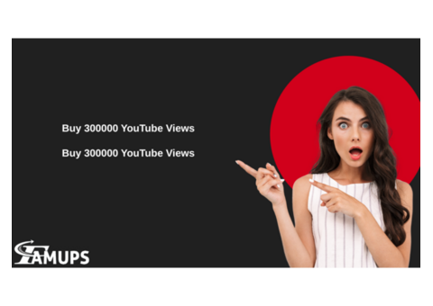 Buy 300000 YouTube Views – Grow Your Channel Visibility Instantly