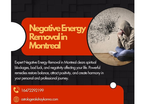 Negative Energy Removal in Montreal