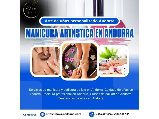 Cuidado premium: manicura y pedicura de lujo en Andorra