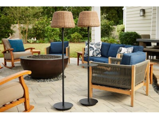 Solar Outdoor Floor Lamps