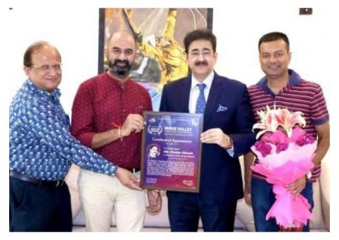 Sandeep Marwah Chair for Advisory Board of Indus Valley Film Festival