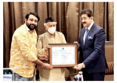 Sandeep Marwah Invited by Governor of Maharashtra