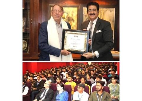 Dr Arthur Lyon Dahl Talked about Environment at Asian Education Group