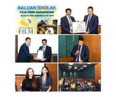 Baluan Sholak  from Kazakhstan Presented with Award of Distinction