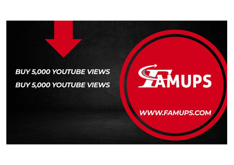 Buy 5,000 YouTube Views – Fast, Safe & High Retention