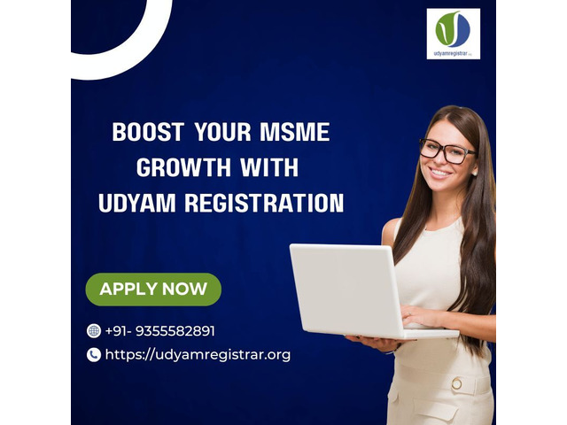 Boost Your MSME Growth with Udyam Registration